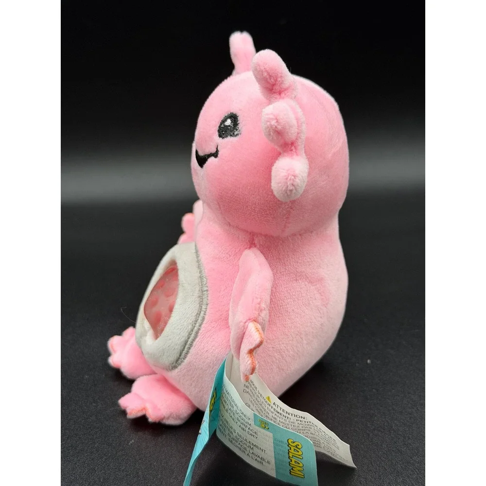Jumbo Plush Mode Jellies Salami Pink Axolotl Squishy Jelly Belly Stuffed Toy 6in